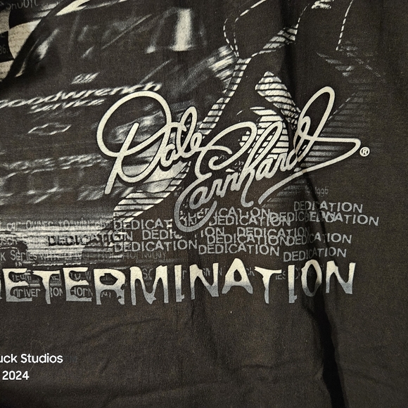 Dale Earnhardt Determination Shirt XL Nwt Unworn Vintage Vntg - Picture 7 of 10